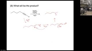 Organic Chemistry 1  Questions of reactions of alkynes [upl. by Mandeville]