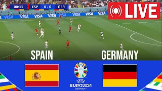 🔴 LIVE Spanien gegen Deutschland  UEFA EURO Viertelfinale 2024  LiveSpiel jetzt [upl. by Aihpos]