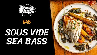 Sous vide Sea bass with buttery carrots  Little Kitchen [upl. by Summers]