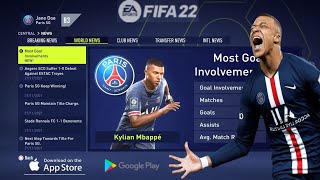 download fifa 22 for android offline apk obb data graphics PS5 android offline [upl. by Strander798]