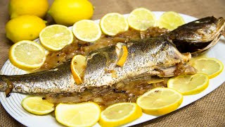 En 30 minutos la MEJOR RECETA CORVINA al HORNO para estas FIESTAS [upl. by Aeret]