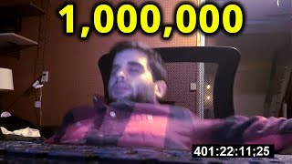 Guy Counts To 1 Million In One Take  World Record [upl. by Keever322]