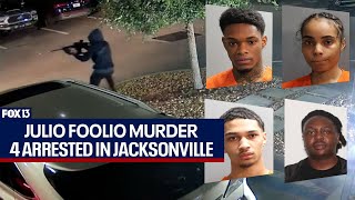 Julio Foolio murder Officials release footage of shooting and arrests [upl. by Tasia727]