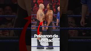 LUCHADORES QUE PELEARON de VERDAD shorts wwe [upl. by Francisca]