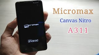 Micromax Canvas Nitro A311 hard reset [upl. by Tallula]