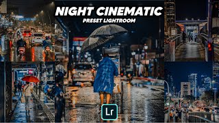 50 PRESET LIGHTROOM  PRESET LIGHTROOM MALAM HARI  NIGHT CINEMATIC PRESETS [upl. by Lefton]