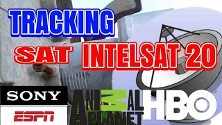 Tracking Satelit Intelsat 20  HBO SONY ESPN DISCOVERY CHANNEL [upl. by Norab303]