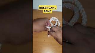 HOW TO TIE ROSENDAHL BEND [upl. by Soble]