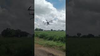 Dron for Spraying Pesticidelanguage telugu [upl. by Miquela218]