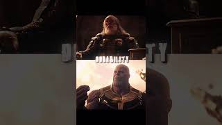 ODIN VS THANOS  marvel shorts [upl. by Fia251]