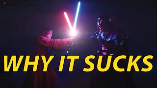 Why Kenobi VS Vader is the worst fight scene in Star Wars [upl. by Burroughs]