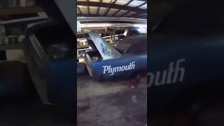 Superbird stashed away in a warehouse superbird mopar autoarchaeology [upl. by Tnarb]