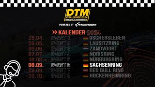 RaceRoom DTM Challenge 2024 Rennen 6 Sachsenring [upl. by Yance]