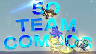 50 BRAWLHALLA TEAM COMBOS [upl. by Attelrac]