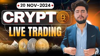 btclivetrading  Expert Trader Reveals LIVE Trade Secrets 💸💵btc gold 20 Nov 2024 xauusd forex [upl. by Lekkim]