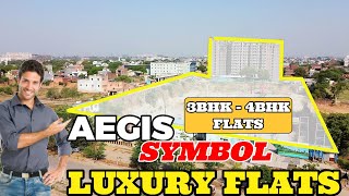 Aegis Symbol Tower Flats in Raj Nagar Extension ☎️9560955050  3 bhk flat in raj nagar extension [upl. by Atkinson51]