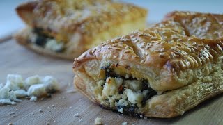 Spinach and Feta Puff Pastry [upl. by Einapets]