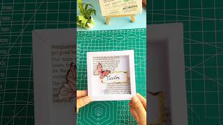 DIY Mini frame😱 diy craft art shorts youtubeshorts Tasnim art gallery [upl. by Faustine]