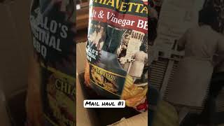 Mail Haul 1  Chiavetta’s Salt amp Vinegar BBQ potato chips [upl. by Bruce182]