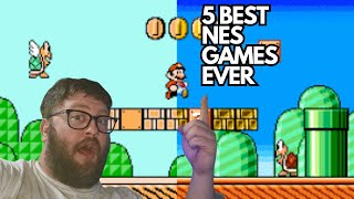 TOP 5 NES GAMES OF ALL TIME [upl. by Asamot]