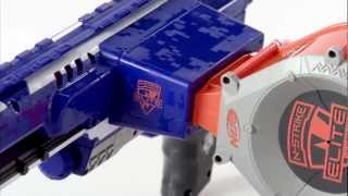 Nerf NStrike Elite Rampage  Official Demo by Hasbro [upl. by Esyla918]