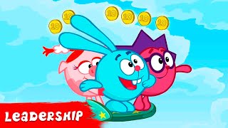 KikoRiki 2D  Best episodes about Leadership  Cartoon for Kids [upl. by Aleafar]