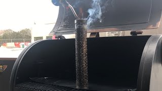 How To Light A Pellet Tube To Make Any Grill A Smoker For Hot Or Cold Smoking AMAZEN Smoke Tube [upl. by Afihtan889]