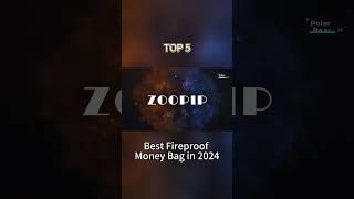 TOP 5 Best Fireproof Money Bag in 2024 [upl. by Abih]