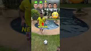 Footballers Crazy Water Swim Challenge😱 [upl. by Llerrat]