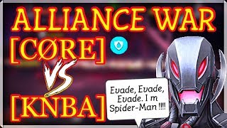 Alliance War CØRE vs KNBA  SSupremeVisionStarlorD  Marvel Contest Of Champions [upl. by Merp]