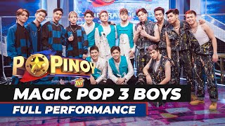 MAGIC POP 3 BOYS perform “Tindahan Ni Aling Nena” by Eraserheads  PoPinoy Episode 22 [upl. by Berard]