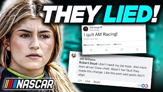 Hailie Deegan FIRES BACK at AM Racing [upl. by Sol]