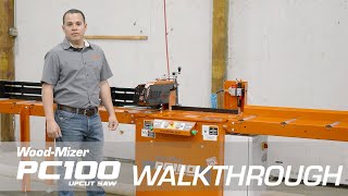 PC100 Upcut Saw Walkthrough  WoodMizer [upl. by Cnut749]