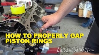 How To Properly Gap Piston Rings [upl. by Gottwald]