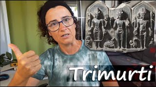 Trimurti en el hinduismo Brahma Visnu y Shiva [upl. by Gardol476]