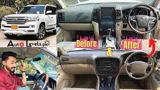 Land Cruiser 2002 Old Interior Exterior Upgradation into 2021 Zx  Auto Levels [upl. by Aicileb]