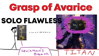 EASY GRASP OF AVARICE SOLO FLAWLESS GUIDE FOR TITANS  Season of the Wish [upl. by Florin]