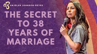 The Secret to 38 Years of Marriage  Anjelah Johnson [upl. by Polad]