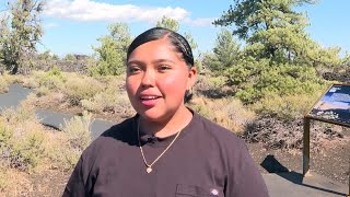 ShoshoneBannock tribes unveil new trail signs at Craters of the Moon [upl. by Eulaliah491]