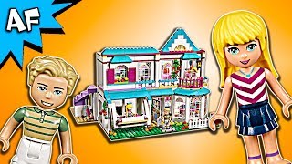 Lego Friends STEPHANIEs HOUSE 41314 Speed Build [upl. by Yanrahc]