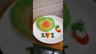 Tri colour food paramaedy tricolor food tri foodclips recipe foodshorts food paratha [upl. by Nuriel]