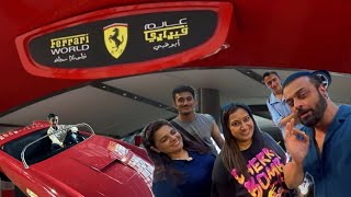 FERRARI WORLD 🏁🏎️  AMIT PACHORI ENTERTAINMENT UAE 🇦🇪 [upl. by Jilly]