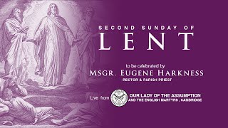 Second Sunday of Lent LATIN  February 25 [upl. by Enaenaj]