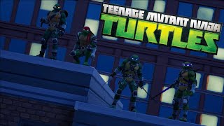 Fortnite X TMNT 2012 Theme Music Video [upl. by Assirak349]