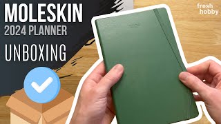 MOLESKIN 2024 Weekly Planner Unboxing  Review [upl. by Anileuqcaj]