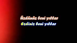 Bülent Ersoy Üzdünüz beni yıllar karaoke [upl. by Rol710]