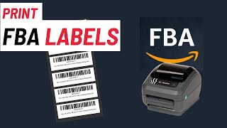 The FASTEST Way to Print FBA Labels From Chrome [upl. by Ocsinarf]