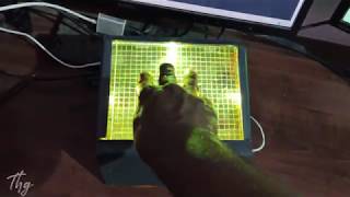 LED Touch Matrix  Raspberry Pi [upl. by Dnomsed]