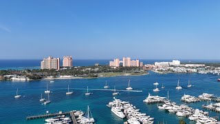 Nassau Bahamas 🇧🇸  4K Drone Footage [upl. by Fabrienne411]