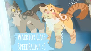 Warrior Cats Speedpaint 3 [upl. by Lledyr225]